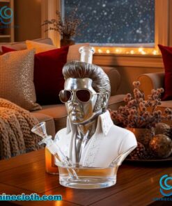 Elvis Presley Custom Glass Bong FObBEaK