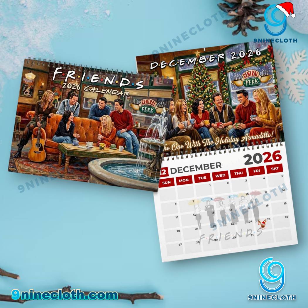 F.r.i.e.n.d.s 2026 Wall Calendar-c 40wuBf3