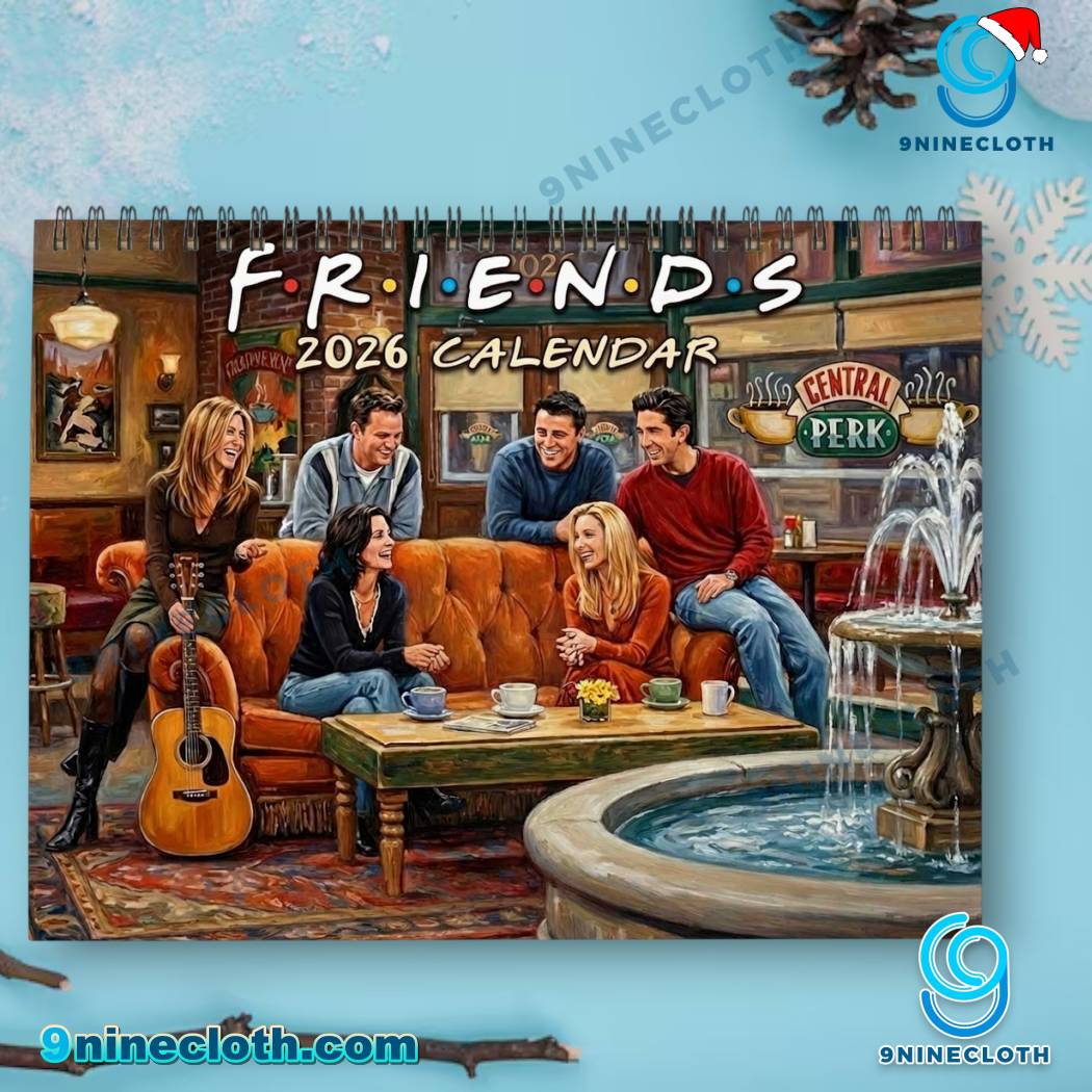 F.r.i.e.n.d.s 2026 Wall Calendar-x fedyFo5