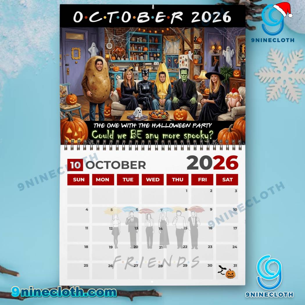 F.r.i.e.n.d.s 2026 Wall Calendar-y tgMsvxy