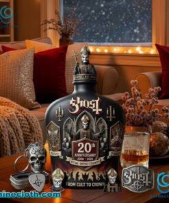 Ghost 20th Anniversary 2006-2026 Ritual-Empire-Eternity Whiskey Bottle CSTBf6R