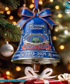 Highmark Stadium Farewell Season Christmas Bell Ornament mOZKLBP