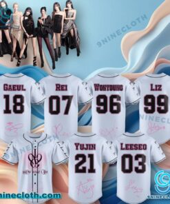IVE The 1st World Tour Show What I Have Personalized Baseball Jersey oRSepnf