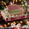 Indiana Hoosiers Football Team Stadium Anniversary 2025 Ornament Collection pwbv2zJ