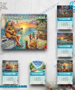 Jimmy Buffett 2026 Wall Calendar Dj8lc1W