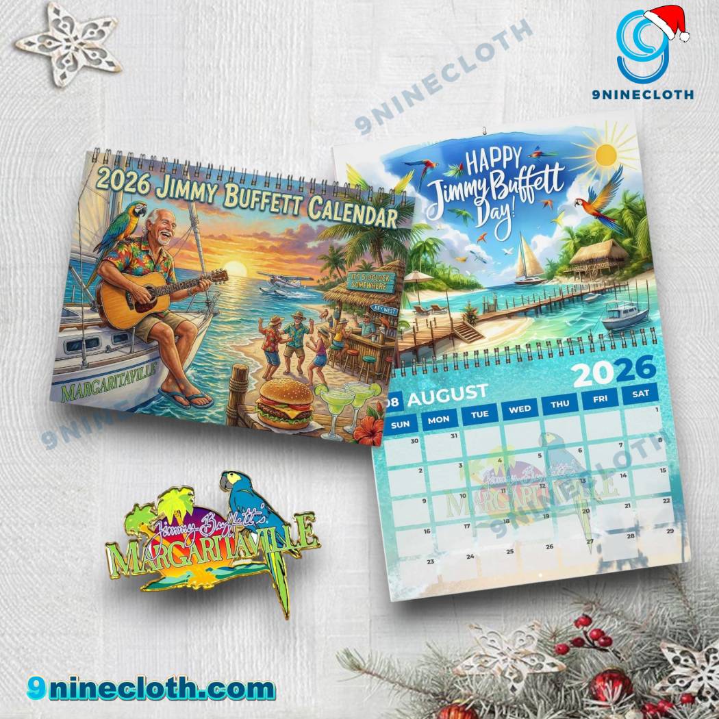 Jimmy Buffett 2026 Wall Calendar-b kYrF150