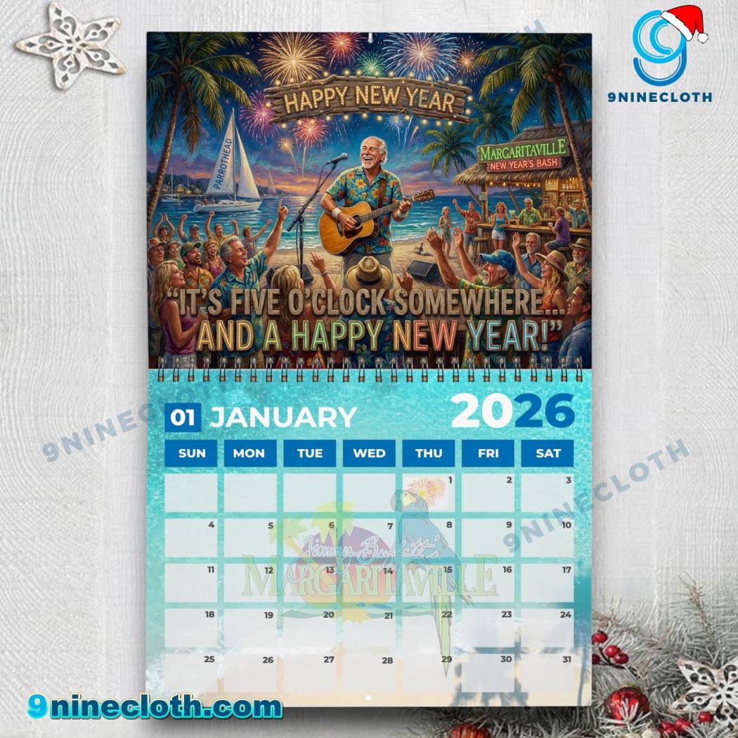 Jimmy Buffett 2026 Wall Calendar-x fsoFHh7