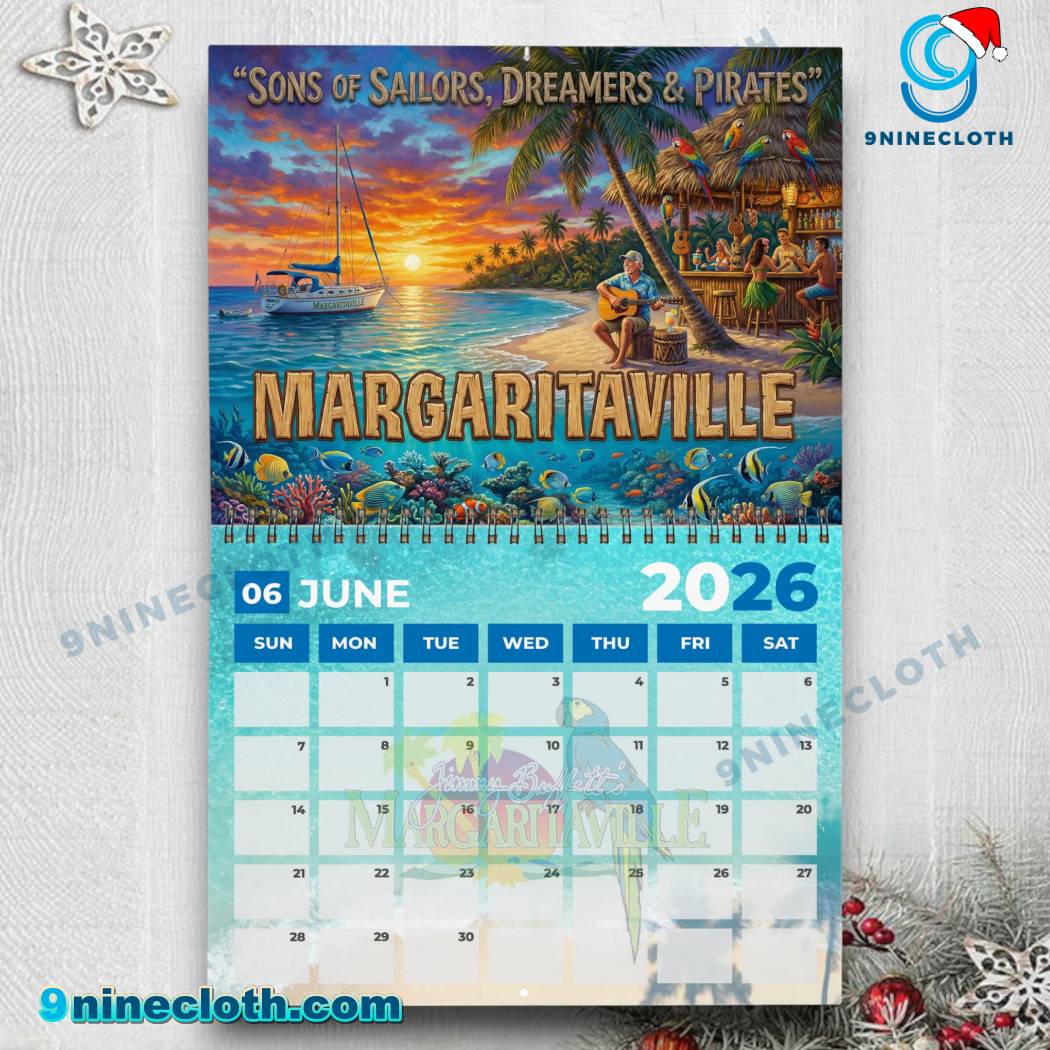 Jimmy Buffett 2026 Wall Calendar-y tHz2JOX