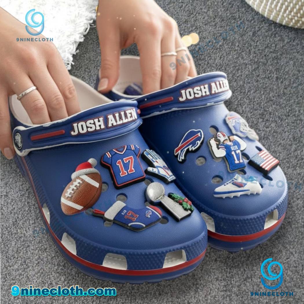 Josh Allen Crocs With Charms-a HOWLKk3