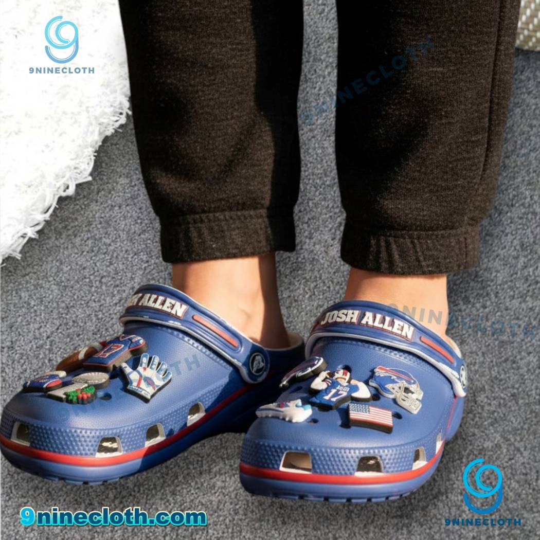 Josh Allen Crocs With Charms-b O6ravxb