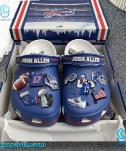 Josh Allen Crocs With Charms F0GS2go