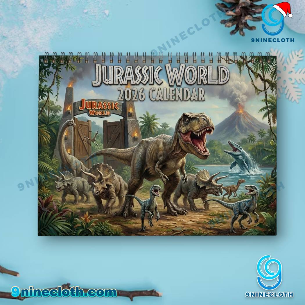 Jurassic Park 2026 Wall Calendar-c 2FM8vYa