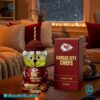 Kansas City Chiefs 2025 Anniversary Bear Glass Cup vorAPmC