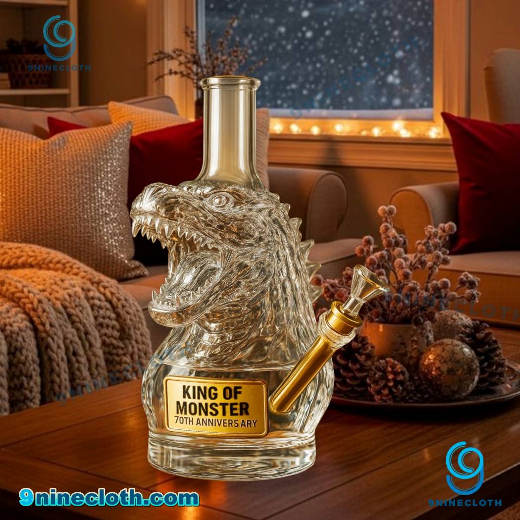 King Of Monster 70th Anniversary Custom Glass Bong Nva4uIi