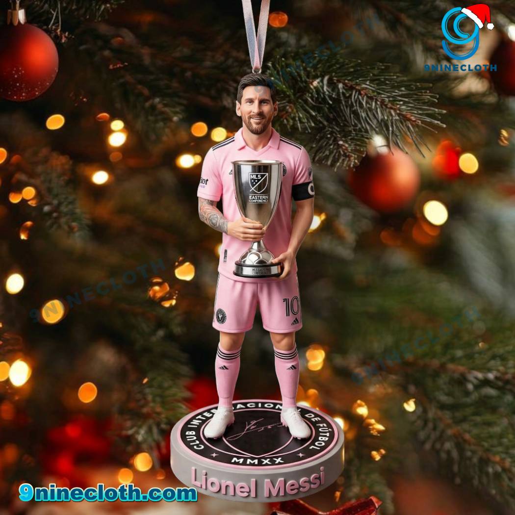 Lionel Messi Inter Miami Ornament uG0UgOQ