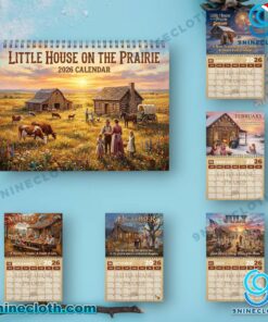 Little House On The Prairie 2026 Wall Calendar htTxefN