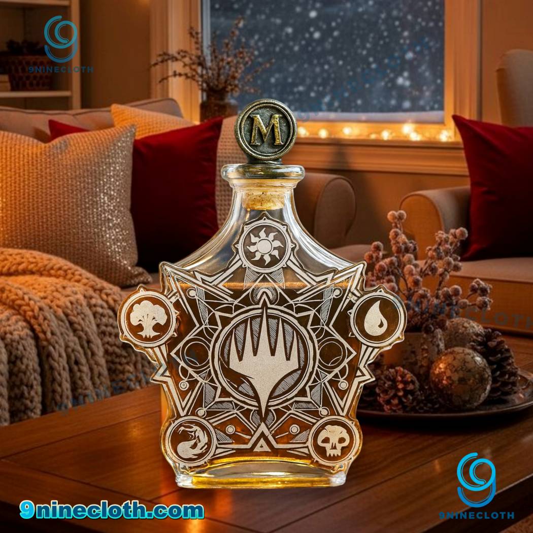 Magic The Gathering 5 Symbols Whiskey Bottle DfaA8hu