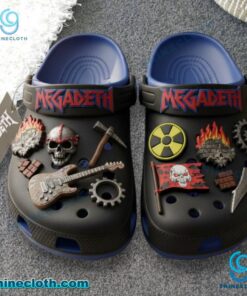 Megadeth Crocs With Charms fzoG4j2