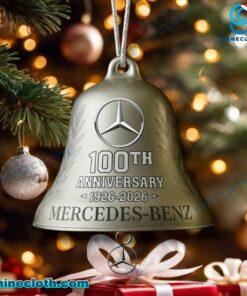 Mercedes-benz 100th Anniversary 1926-2026 Christmas Bell Ornament tpmCHgG