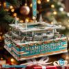 Miami Dolphins Football Team Stadium Anniversary 2025 Ornament Collection JohtcPK