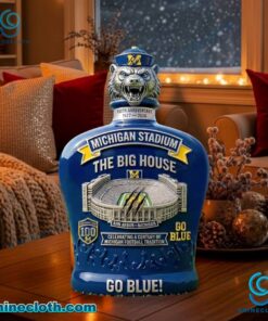 Michigan Stadium The Big House 100th Anniversary Whiskey Bottle dUZWoOa