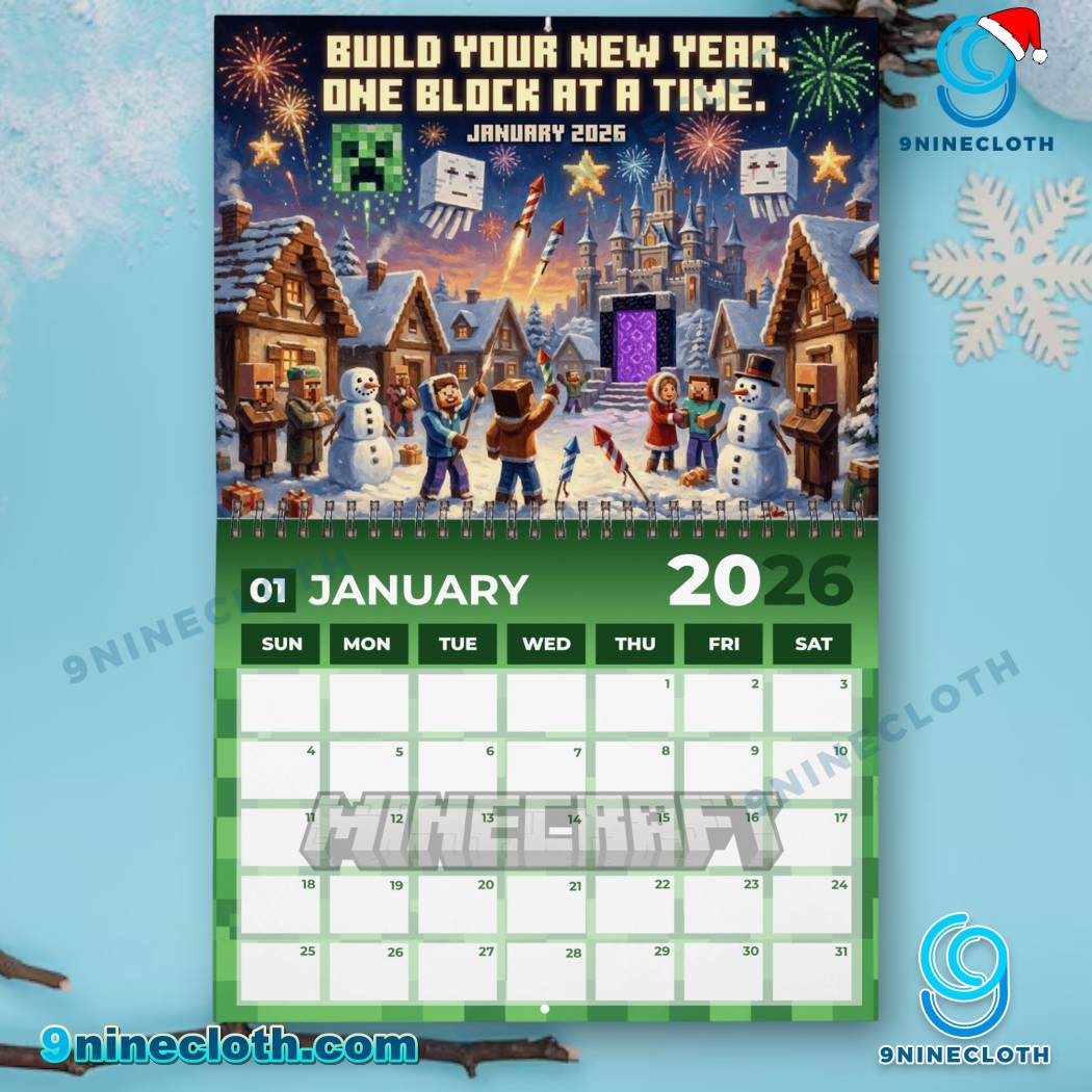 Minecraft 2026 Wall Calendar-x h3AgJVx