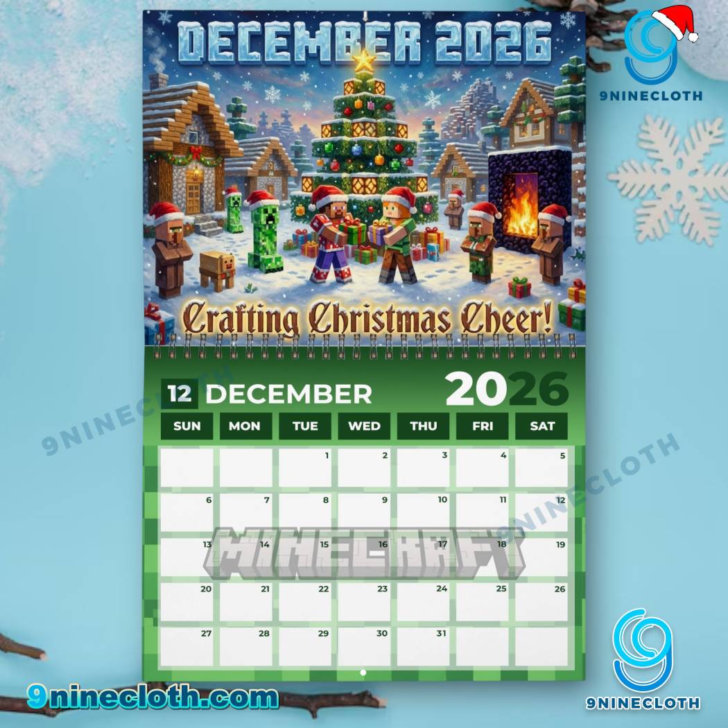 Minecraft 2026 Wall Calendar-y JhiApRz