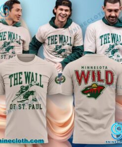 Minnesota Wild The Wall Of St. Paul T-shirt FCxyRnB