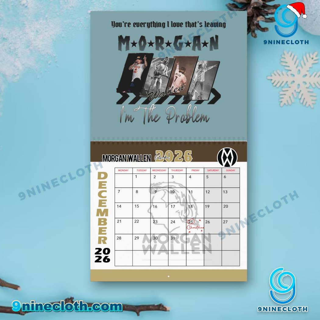 Morgan Wallen Still The Problem 2026 Wall Calendar-1-z fpP6NEm