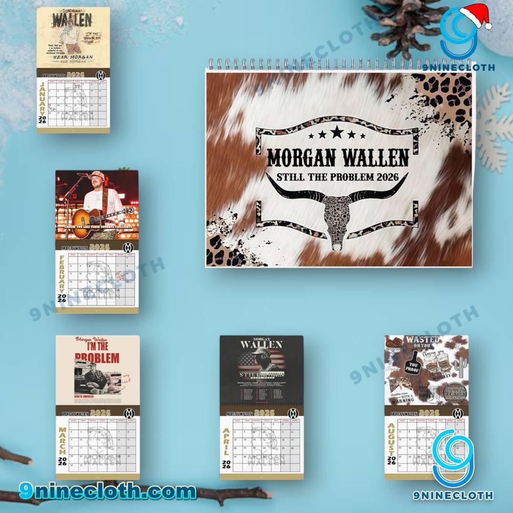 Morgan Wallen Still The Problem 2026 Wall Calendar havAp63