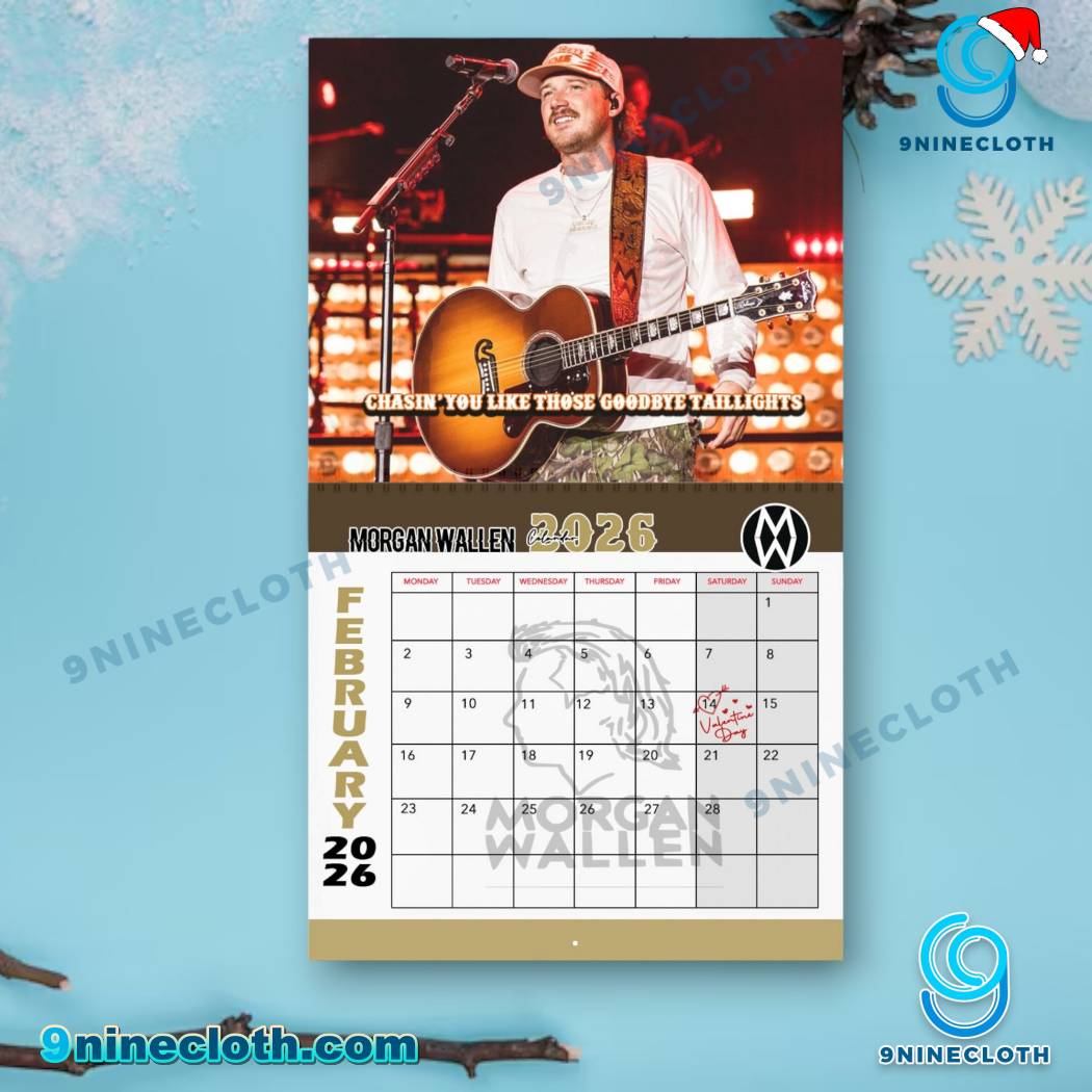 Morgan Wallen Still The Problem 2026 Wall Calendar-c ceGBorM