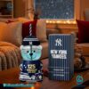 New York Yankees 2025 Anniversary Bear Glass Cup BgxHKzf