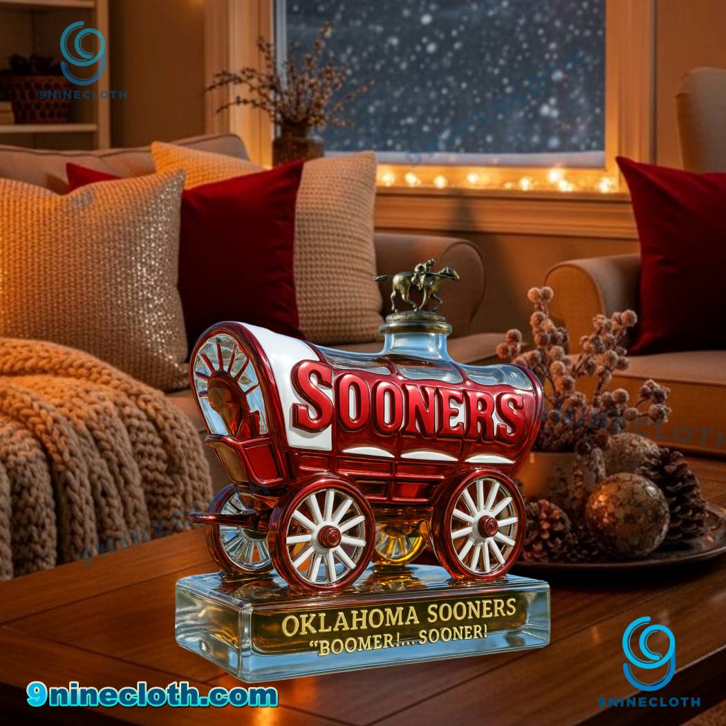 Oklahoma Sooners Sooner Schooner Whiskey Bottle-b BEvsI0w