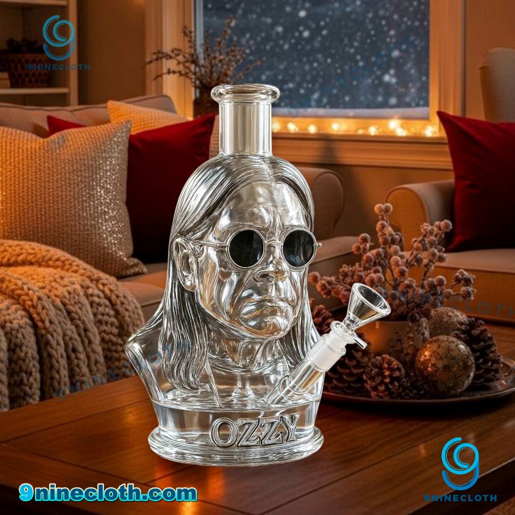 Ozzy Osbourne Custom Glass Bong zPAJGZI