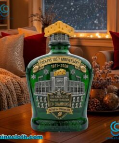 Packers 105th Anniversary Lambeau Field Whiskey Bottle JZFf2jh