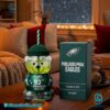 Philadelphia Eagles 2025 Anniversary Bear Glass Cup QS3zs2I