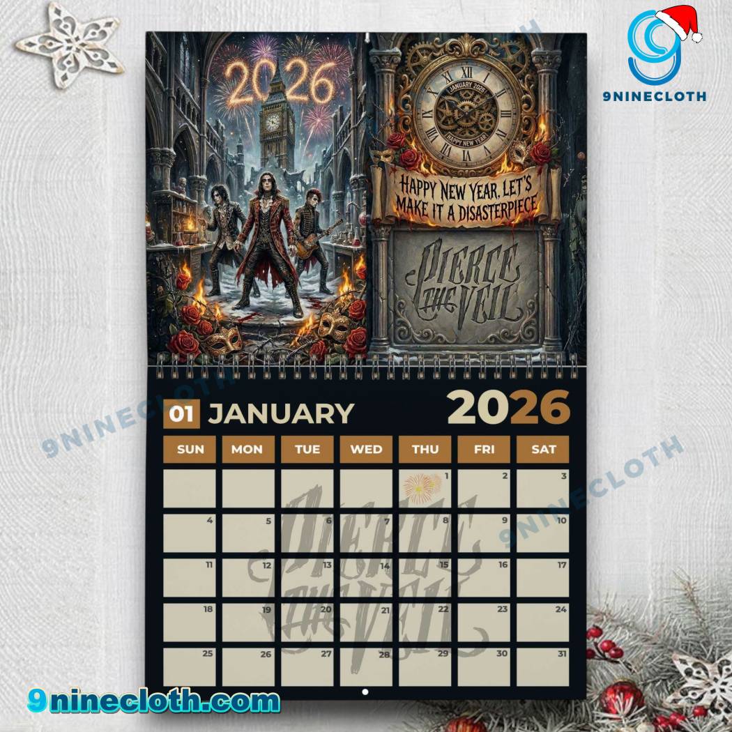 Pierce The Veil 2026 Wall Calendar-c JrYeO1b