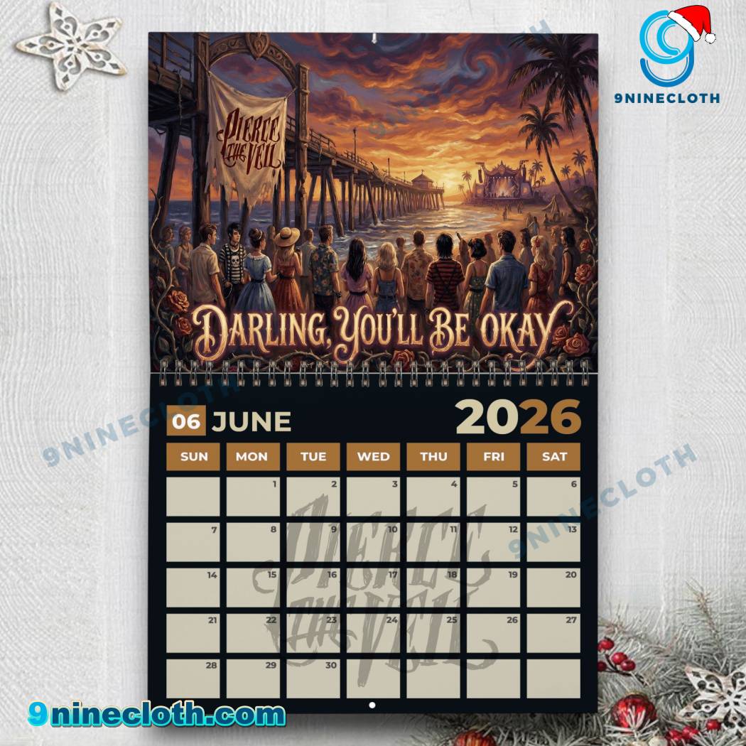 Pierce The Veil 2026 Wall Calendar-x BtCW10s