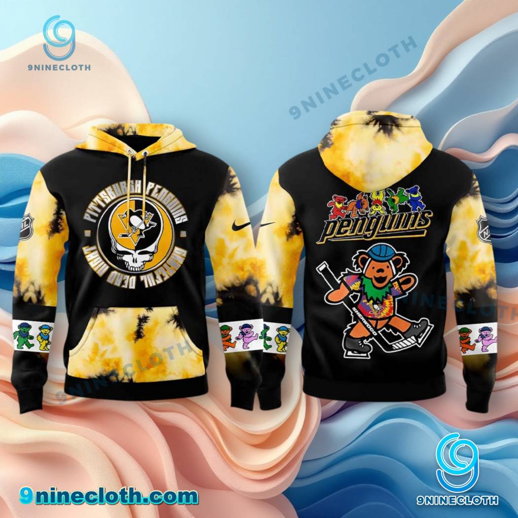 Pittsburgh Penguins Grateful Dead Night 2025 T-shirt, Hoodie-a jiUH8B2