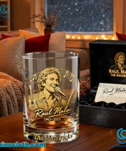 Raul Malo The Mavericks 1965-2025 Memorial Whiskey Glass ZWfjyOx