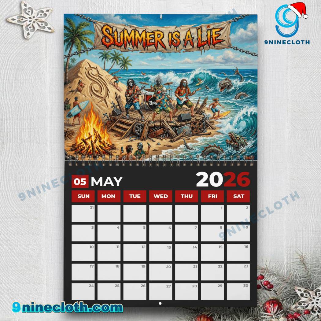 Slipknot 2026 Wall Calendar-c Qjl6KgZ