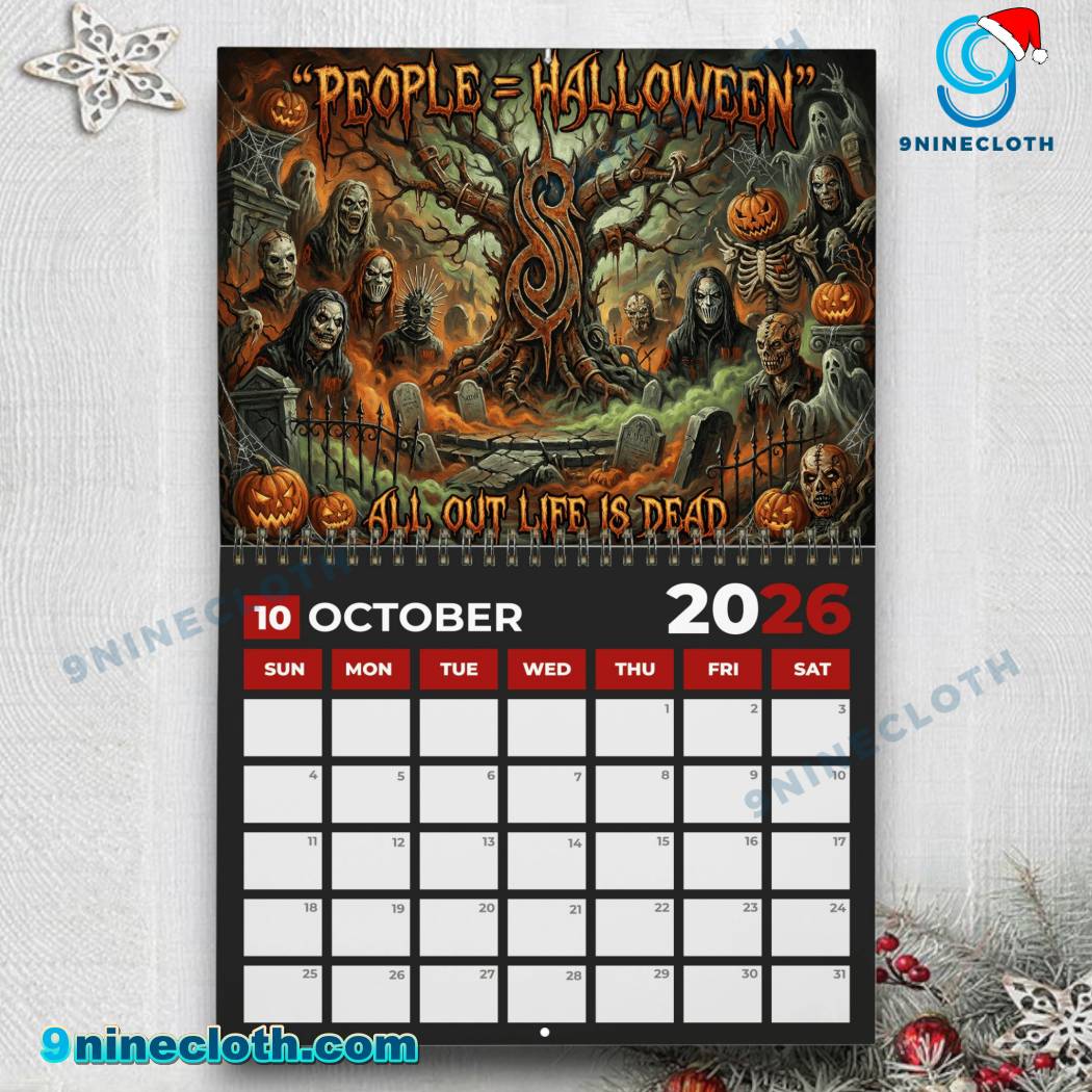 Slipknot 2026 Wall Calendar-x aUgOqZo
