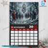 Slipknot 2026 Wall Calendar-y vUPsfgI