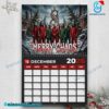 Slipknot 2026 Wall Calendar-z 4Rfo286