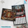 Slipknot 2026 Wall Calendar v7yapTf