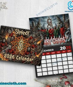 Slipknot 2026 Wall Calendar v7yapTf