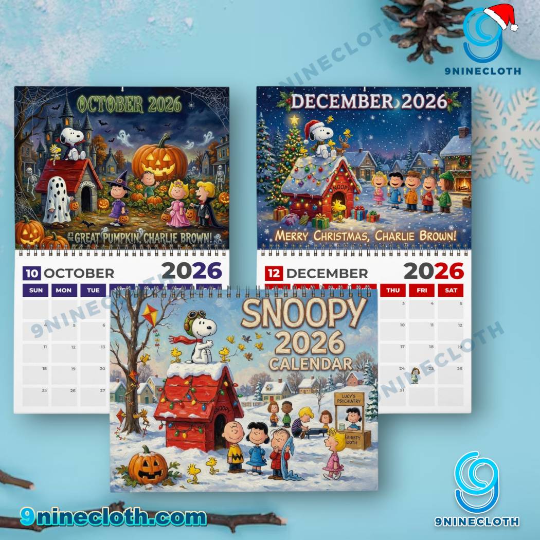 Snoopy 2026 Wall Calendar-a W2UaR5E