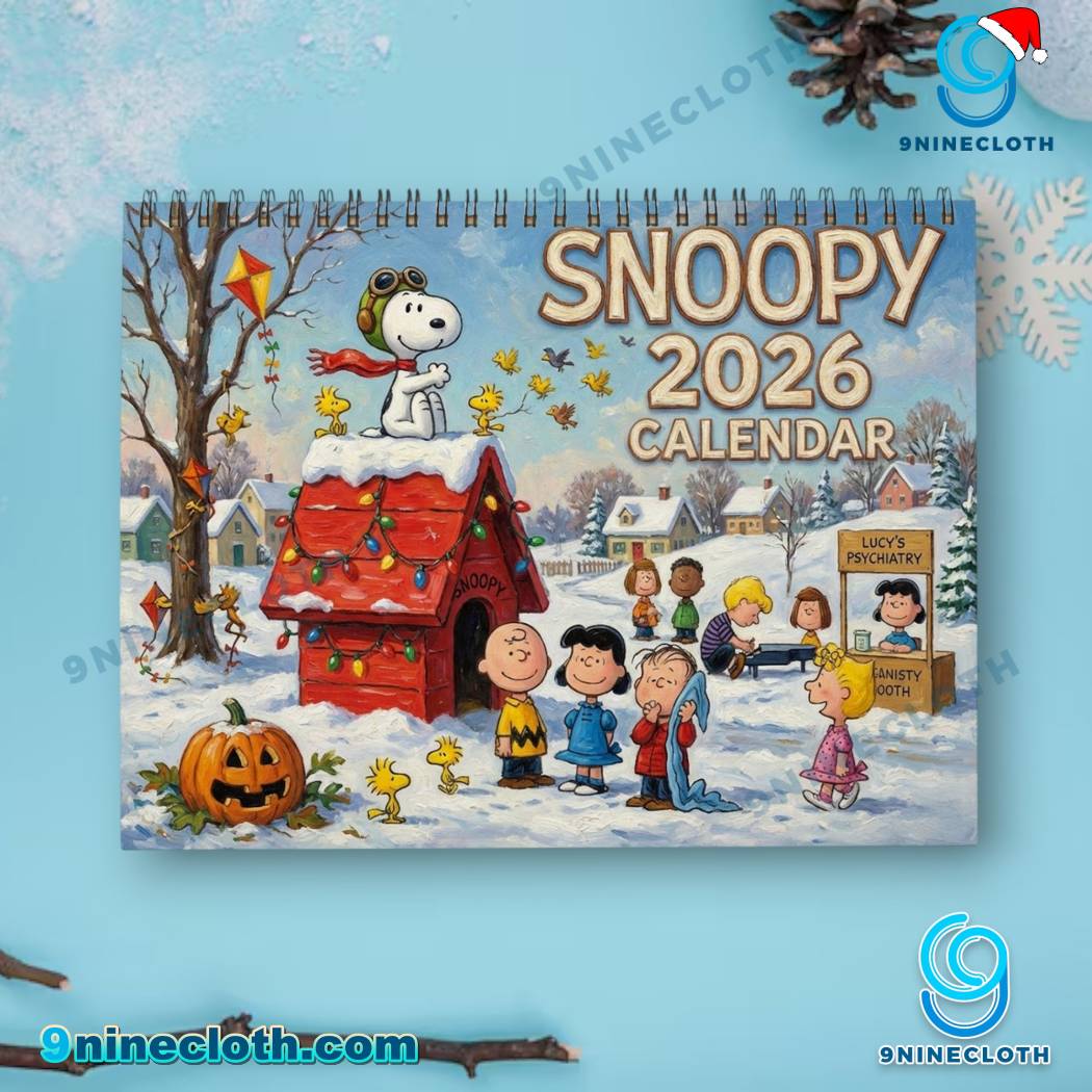 Snoopy 2026 Wall Calendar-c bhg9aDI