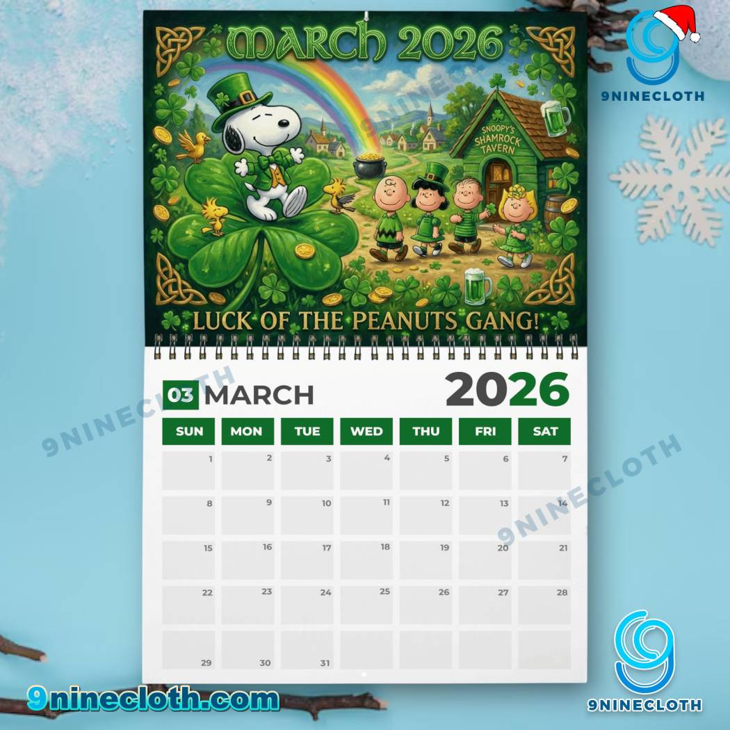 Snoopy 2026 Wall Calendar-x eSGsQ8Y