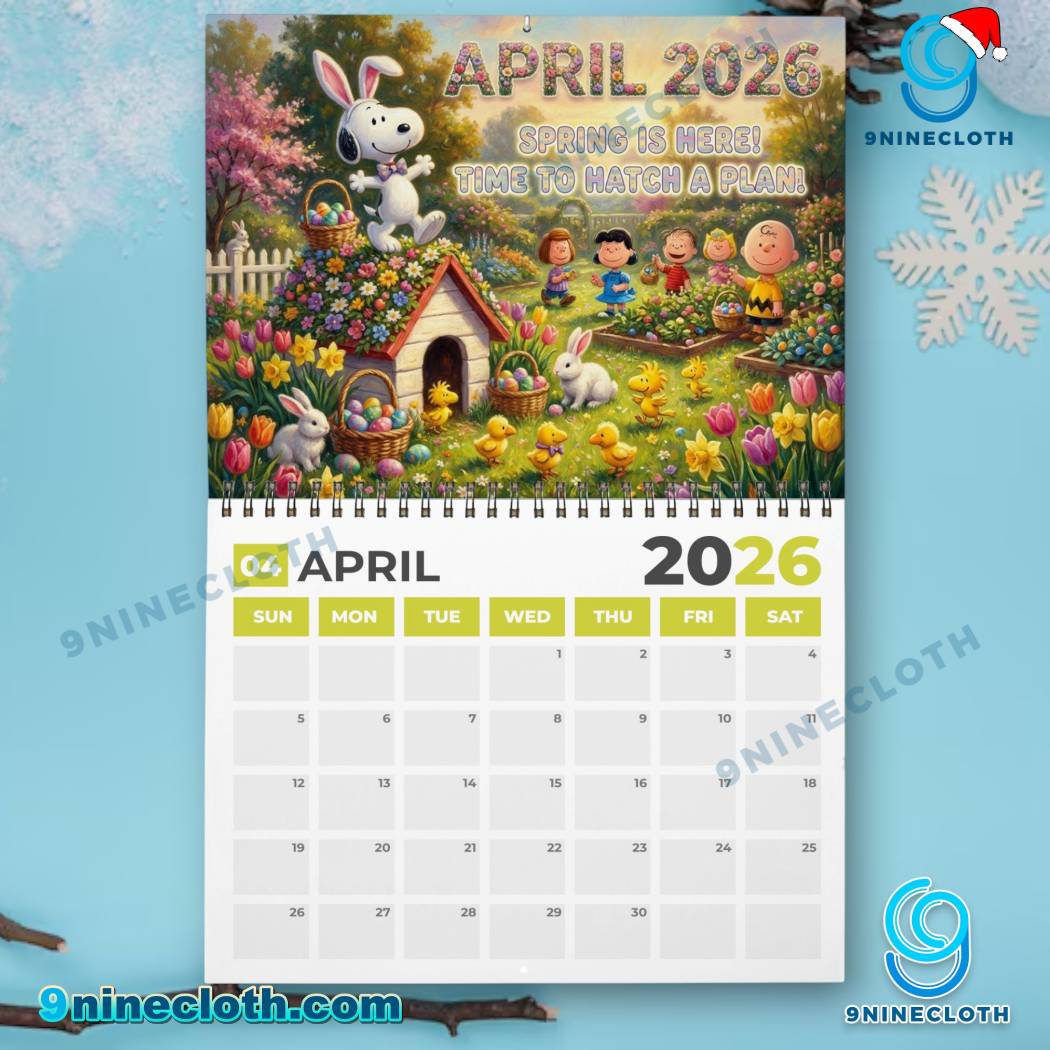 Snoopy 2026 Wall Calendar-y azMN83O